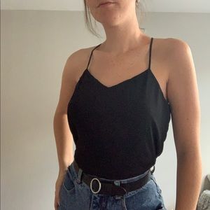4-way Reversible Black top! From Express